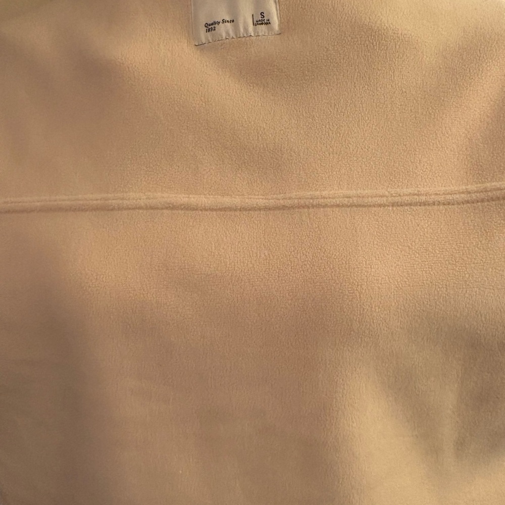 A&F Cream Ribbed Jacket - Picture 6 of 7